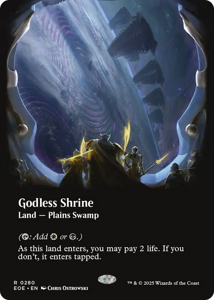 Godless Shrine (Borderless) [Edge of Eternities] | Clutch Gaming