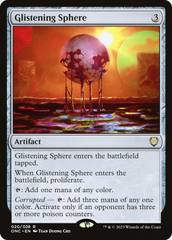 Glistening Sphere [Phyrexia: All Will Be One Commander] | Clutch Gaming