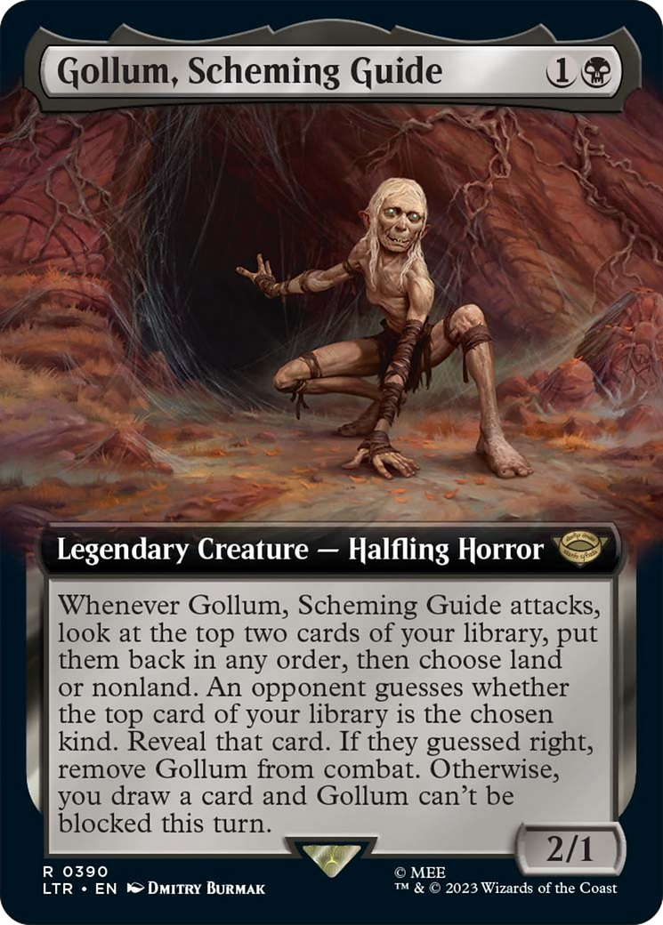 Gollum, Scheming Guide (Extended Art) [The Lord of the Rings: Tales of Middle-Earth] | Clutch Gaming