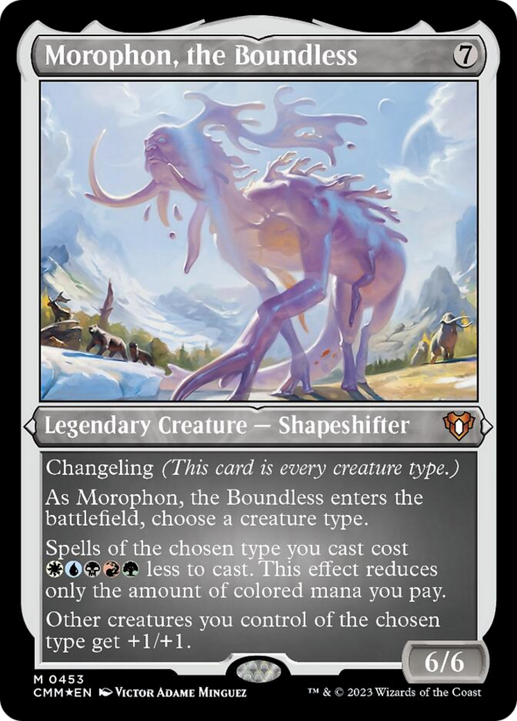 Morophon, the Boundless (Foil Etched) [Commander Masters] | Clutch Gaming