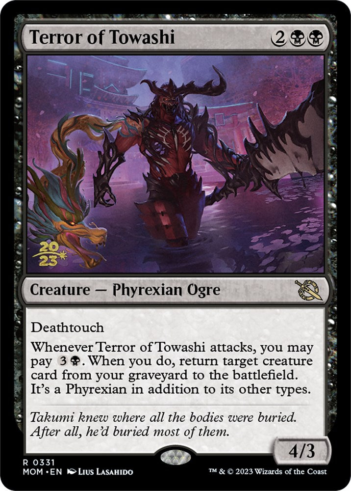 Terror of Towashi [March of the Machine Prerelease Promos] | Clutch Gaming