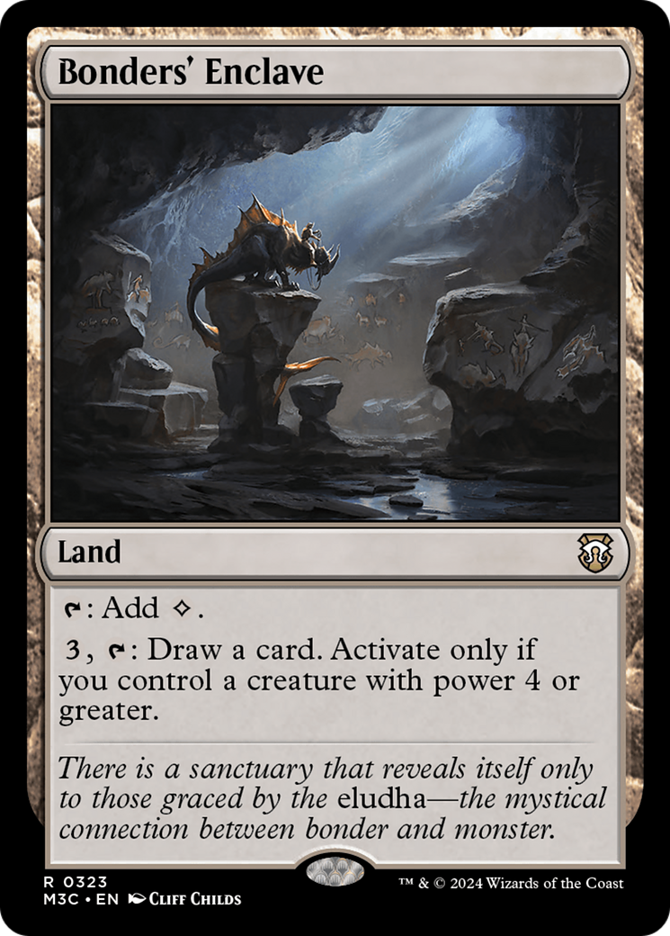 Bonders' Enclave (Ripple Foil) [Modern Horizons 3 Commander] | Clutch Gaming