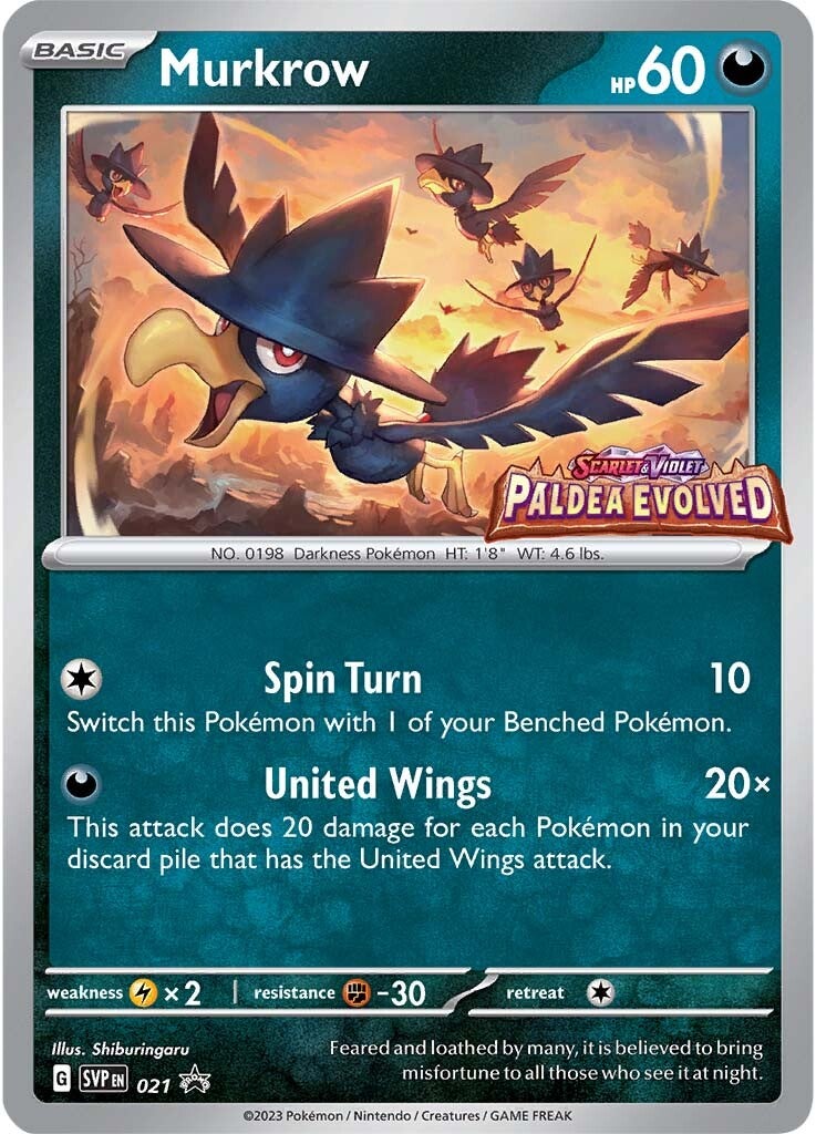 Murkrow (021) [Scarlet & Violet: Black Star Promos] | Clutch Gaming