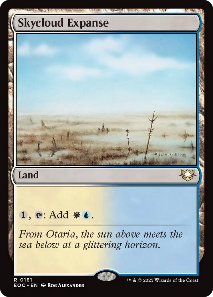 Skycloud Expanse [Edge of Eternities Commander] | Clutch Gaming