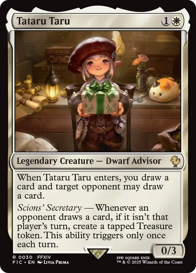 Tataru Taru [FINAL FANTASY Commander] | Clutch Gaming