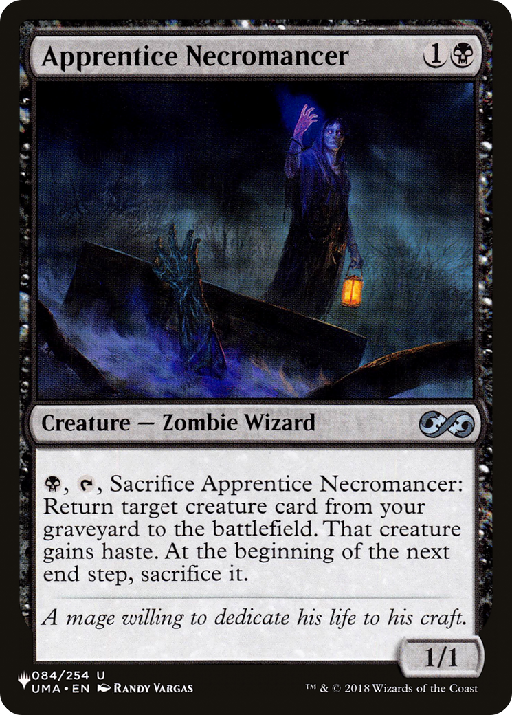 Apprentice Necromancer [The List Reprints] | Clutch Gaming