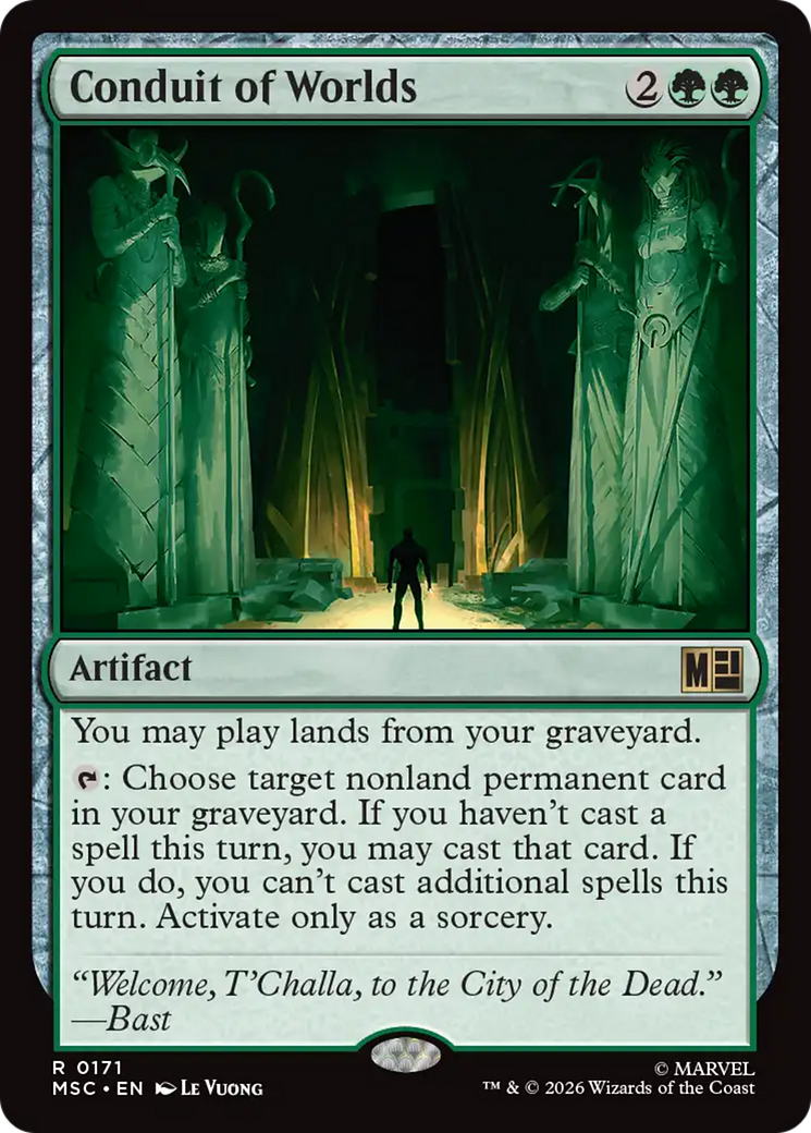 Conduit of Worlds (Surge Foil) [Marvel Super Heroes Commander] | Clutch Gaming
