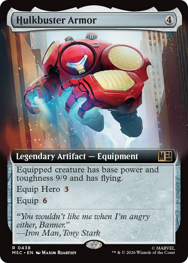 Hulkbuster Armor (Extended Art) [Marvel Super Heroes Commander] | Clutch Gaming