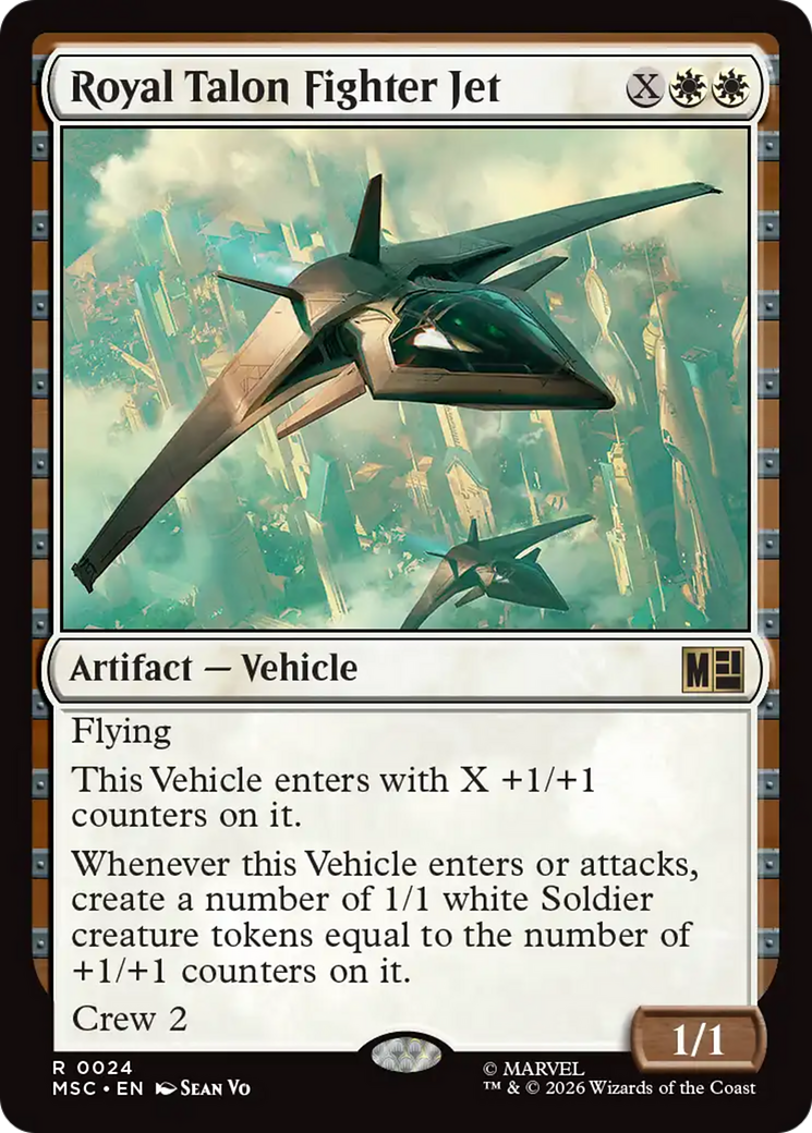 Royal Talon Fighter Jet (Surge Foil) [Marvel Super Heroes Commander] | Clutch Gaming
