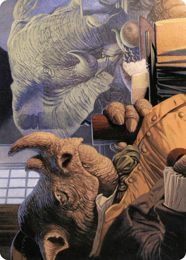 Late to Dinner Art Card [Modern Horizons 2 Art Series] | Clutch Gaming