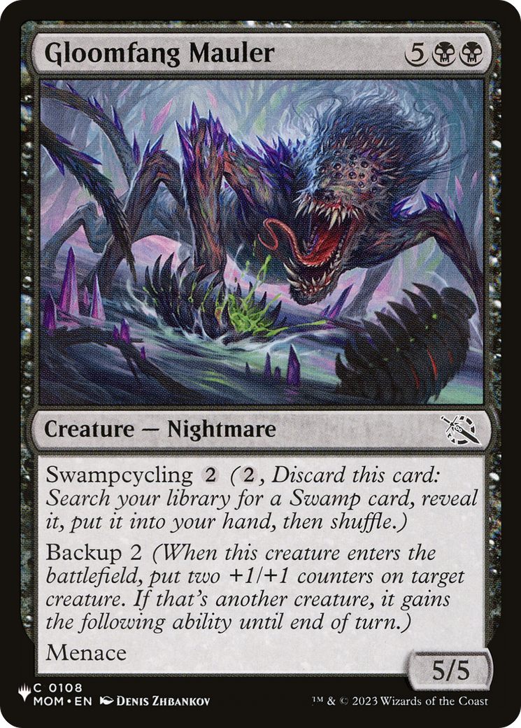 Gloomfang Mauler [The List Reprints] | Clutch Gaming