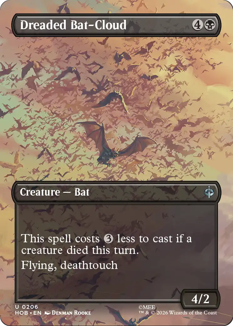 Dreaded Bat-Cloud (Borderless) [The Hobbit] | Clutch Gaming