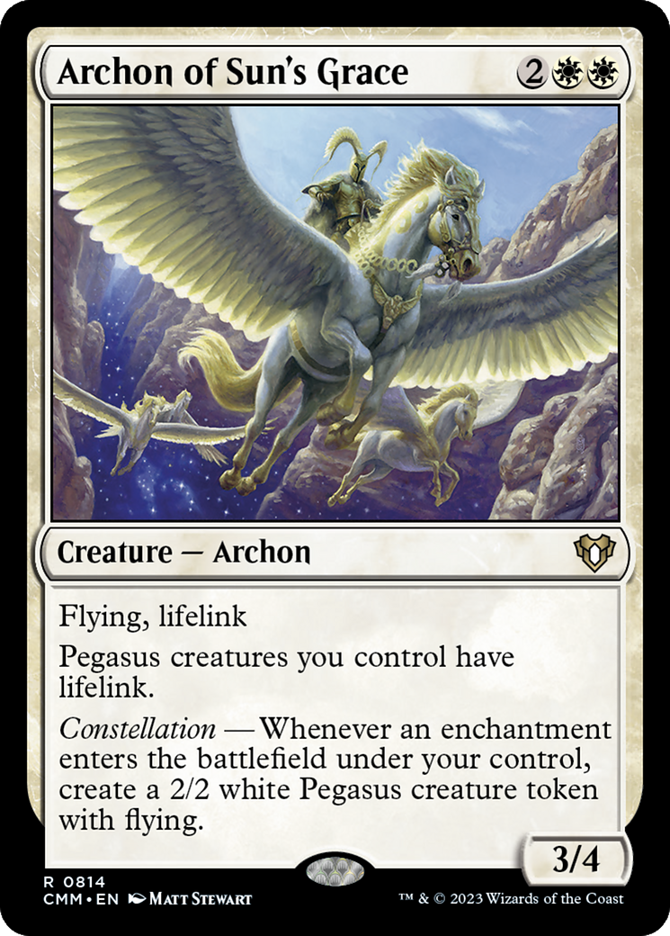 Archon of Sun's Grace [Commander Masters] | Clutch Gaming