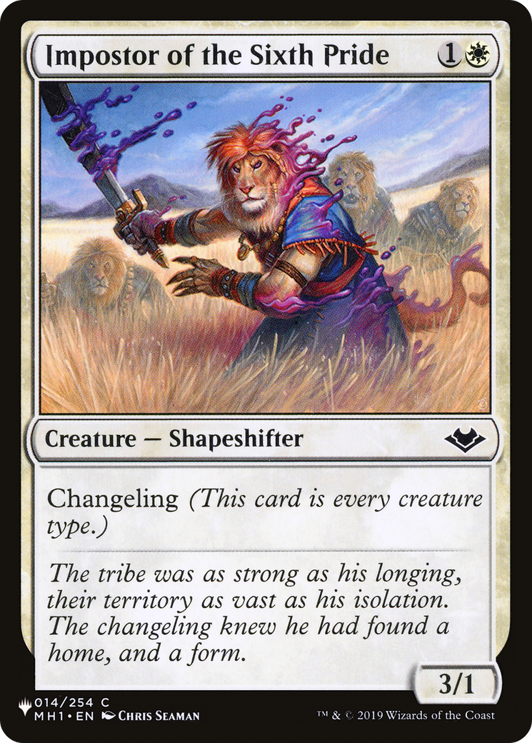 Impostor of the Sixth Pride [The List Reprints] | Clutch Gaming