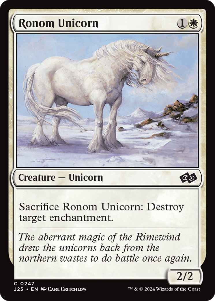 Ronom Unicorn [Foundations Jumpstart] | Clutch Gaming