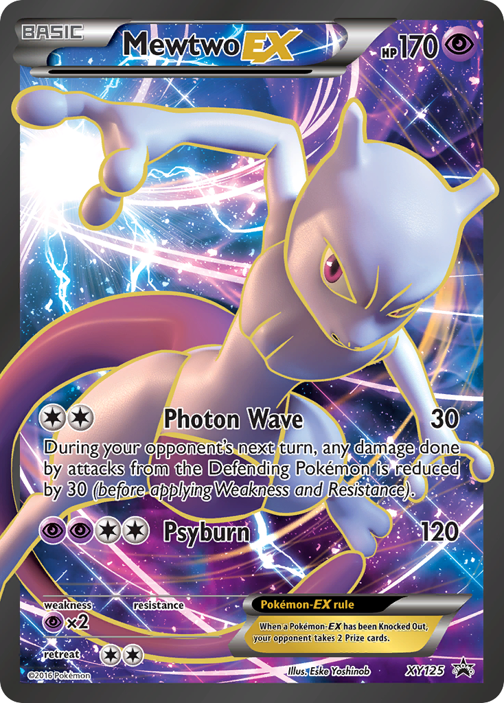 Mewtwo EX (XY125) [XY: Black Star Promos] | Clutch Gaming