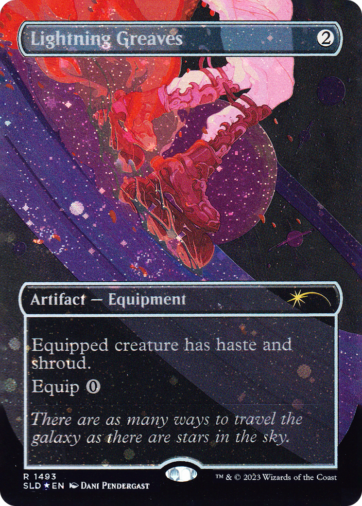 Lightning Greaves (1493) (Galaxy Foil) [Secret Lair Drop Series] | Clutch Gaming