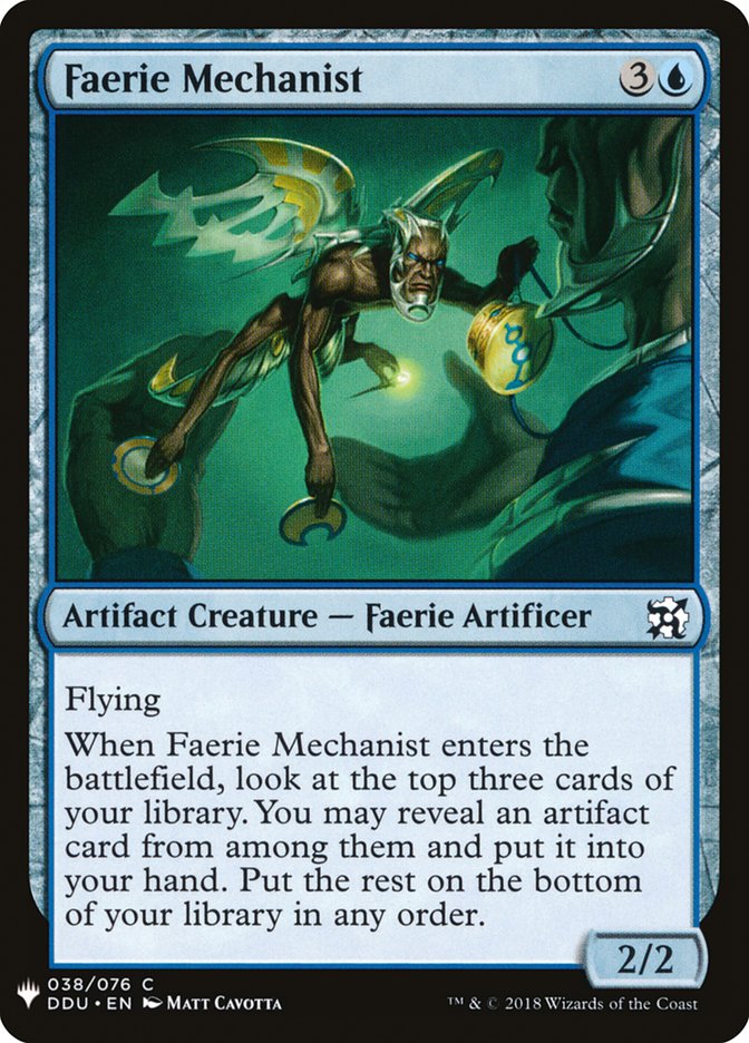 Faerie Mechanist [Mystery Booster] | Clutch Gaming