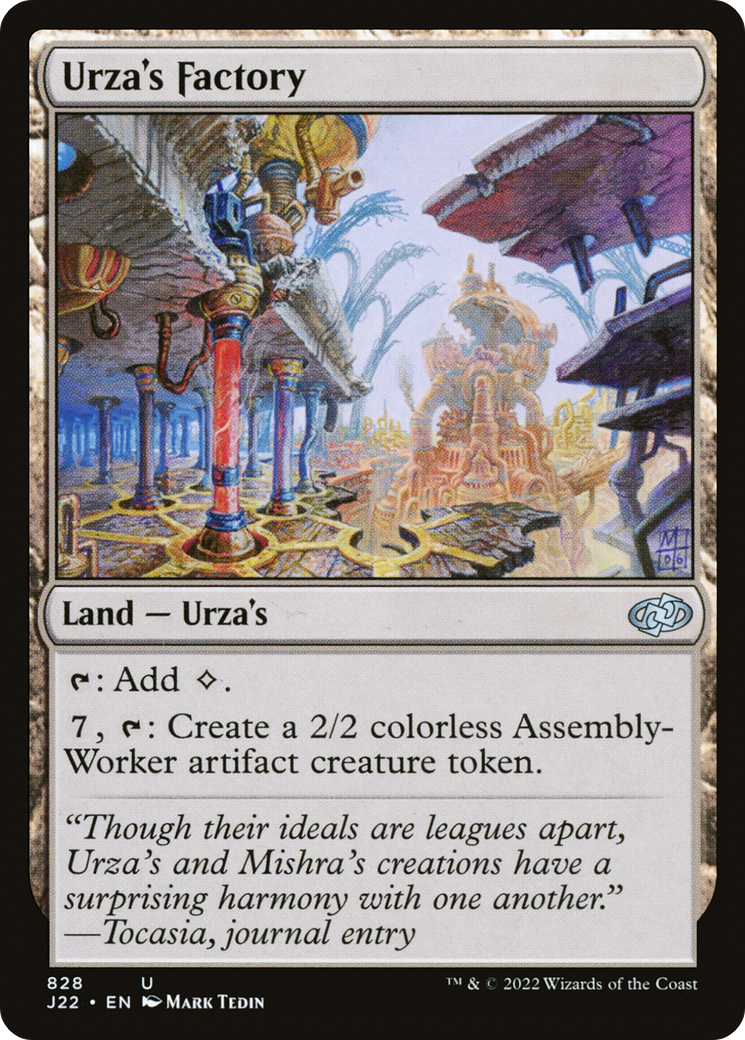 Urza's Factory [Jumpstart 2022] | Clutch Gaming