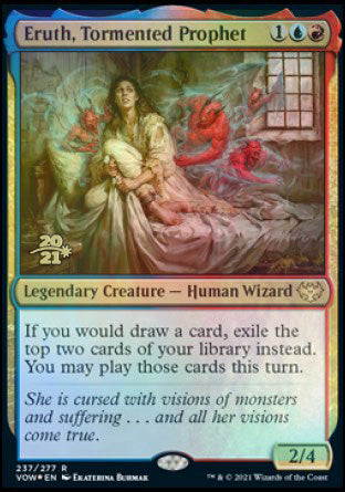 Eruth, Tormented Prophet [Innistrad: Crimson Vow Prerelease Promos] | Clutch Gaming