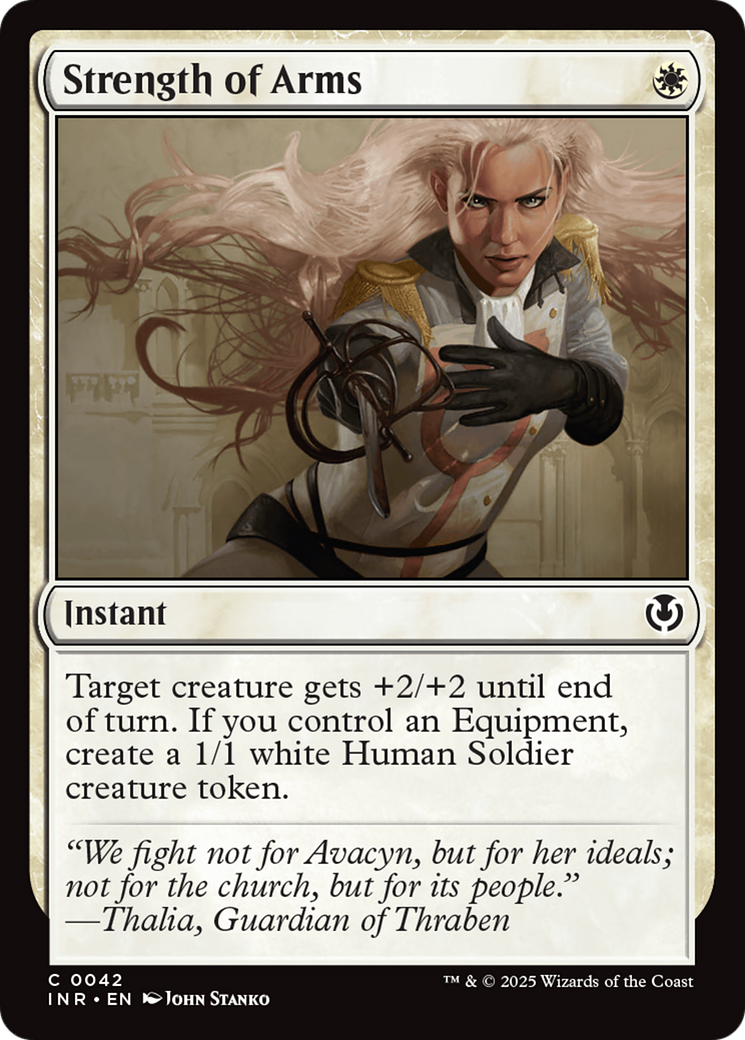 Strength of Arms [Innistrad Remastered] | Clutch Gaming