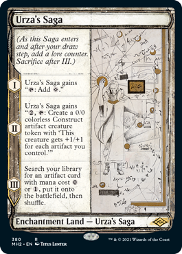 Urza's Saga (Sketch) [Modern Horizons 2] | Clutch Gaming