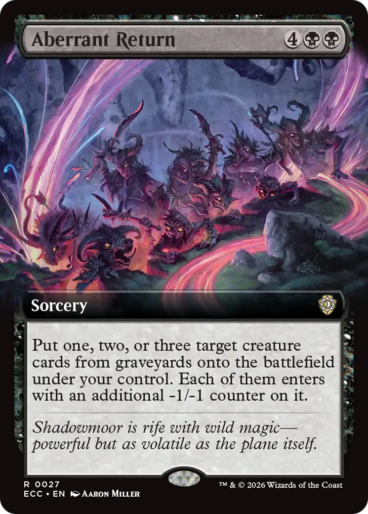 Aberrant Return (Extended Art) [Lorwyn Eclipsed Commander] | Clutch Gaming