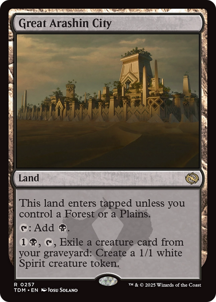 Great Arashin City [Tarkir: Dragonstorm] | Clutch Gaming