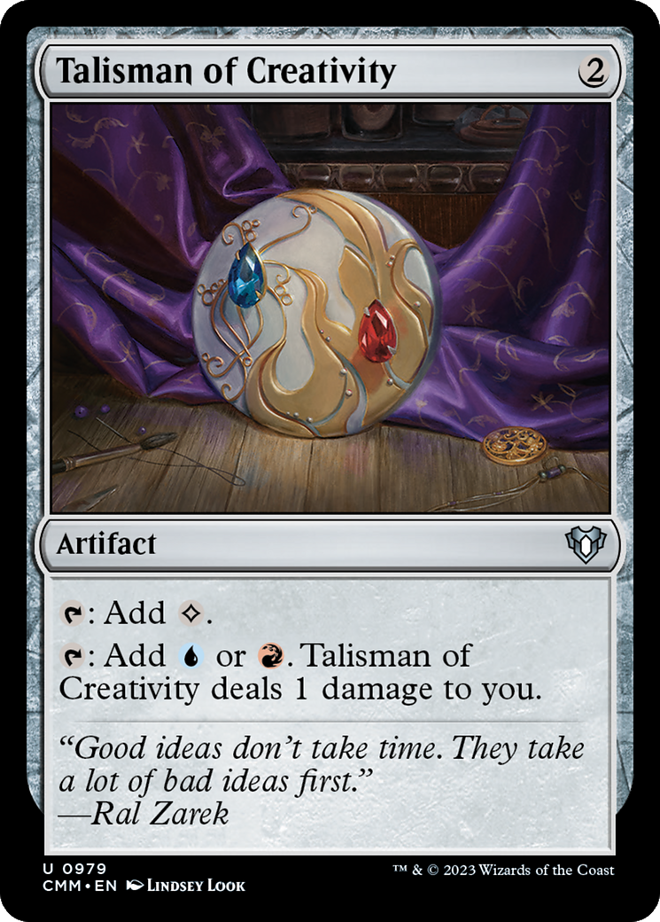 Talisman of Creativity [Commander Masters] | Clutch Gaming