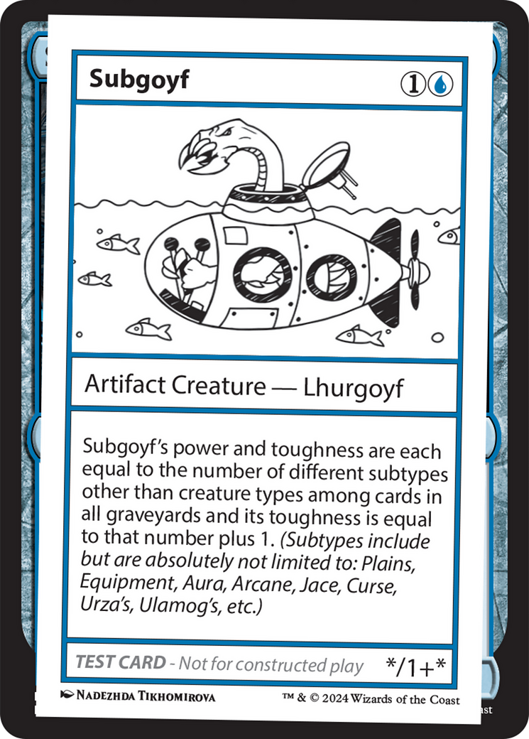 Subgoyf [Mystery Booster 2 Playtest Cards] | Clutch Gaming