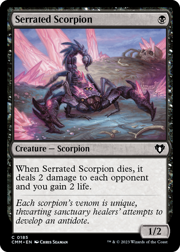 Serrated Scorpion [Commander Masters] | Clutch Gaming