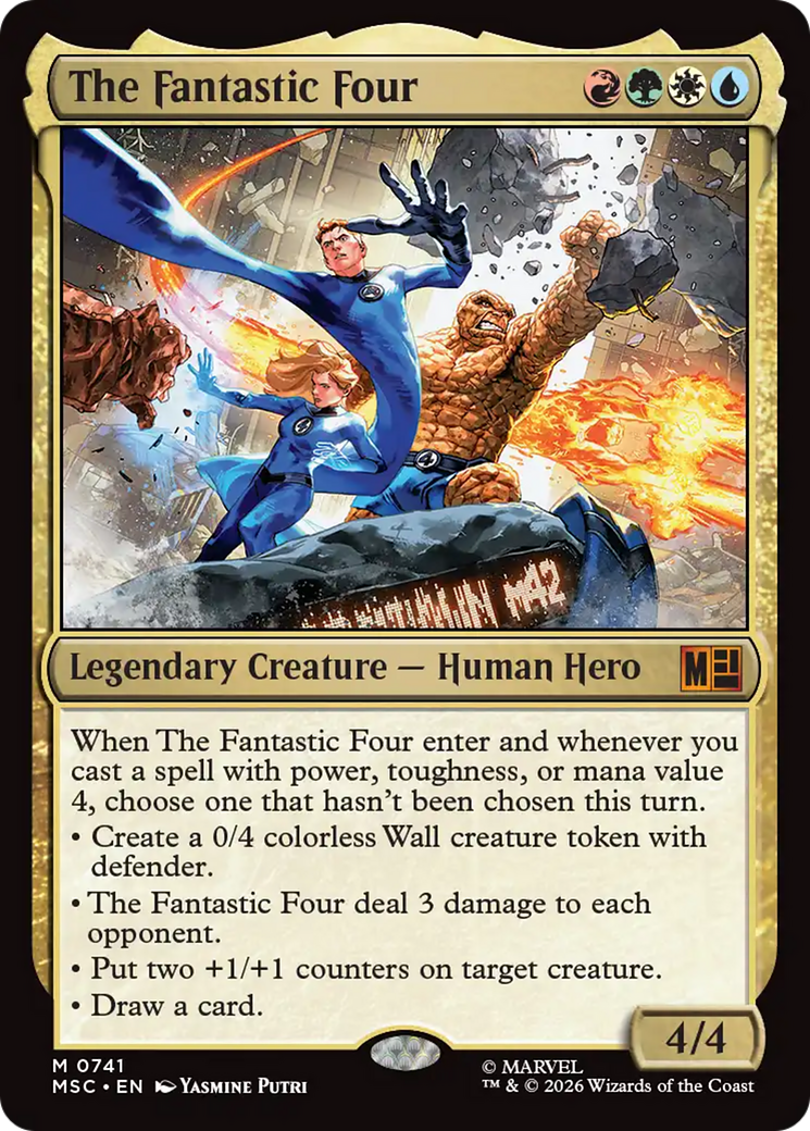 The Fantastic Four [Marvel Super Heroes Commander] | Clutch Gaming
