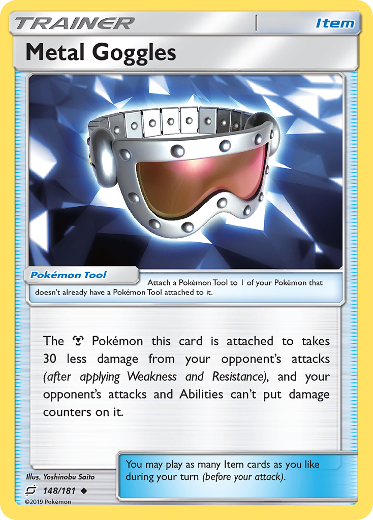 Metal Goggles (148/181) [Sun & Moon: Team Up] | Clutch Gaming