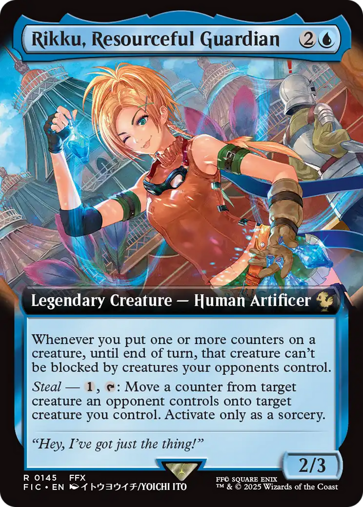 Rikku, Resourceful Guardian (Extended Art) [FINAL FANTASY Commander] | Clutch Gaming