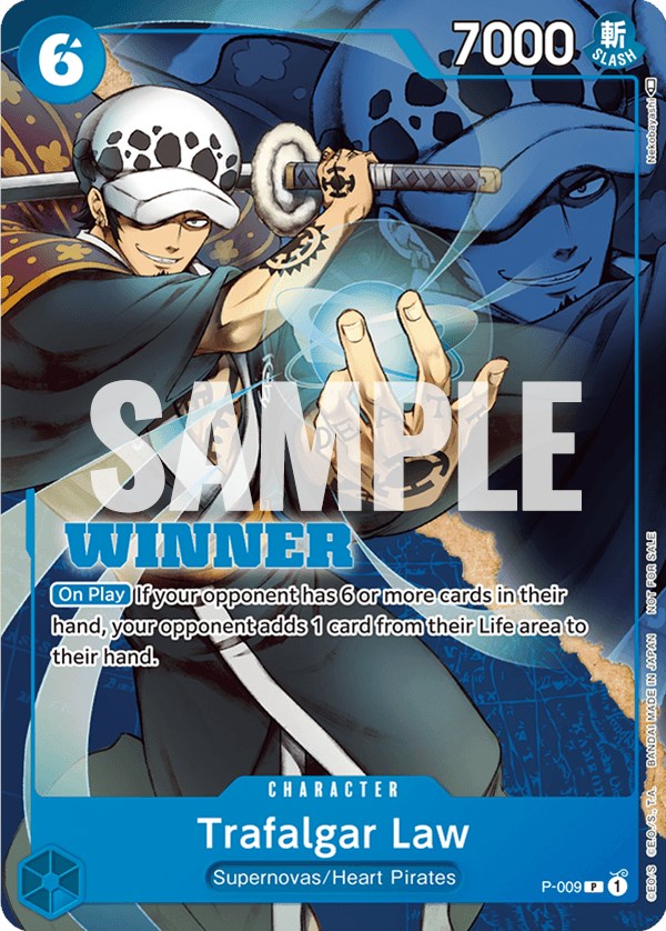 Trafalgar Law (P-009) (Winner Pack Vol. 1) [One Piece Promotion Cards] | Clutch Gaming