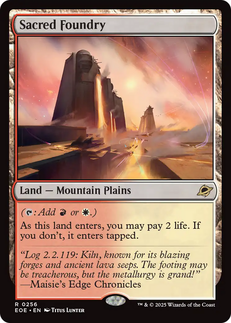 Sacred Foundry [Edge of Eternities] | Clutch Gaming