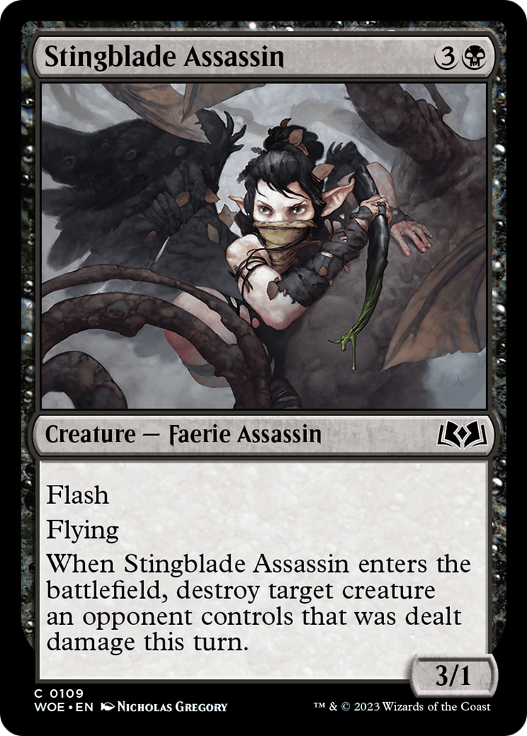 Stingblade Assassin [Wilds of Eldraine] | Clutch Gaming