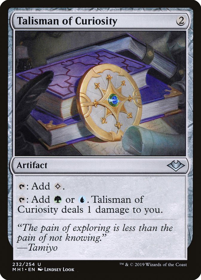 Talisman of Curiosity [Modern Horizons] | Clutch Gaming