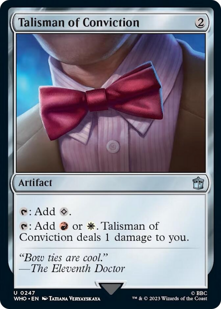 Talisman of Conviction [Doctor Who] | Clutch Gaming