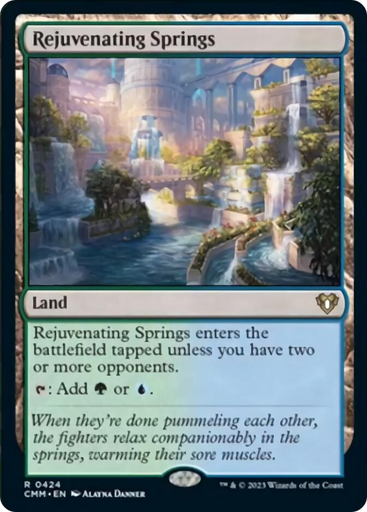 Rejuvenating Springs [Commander Masters] | Clutch Gaming