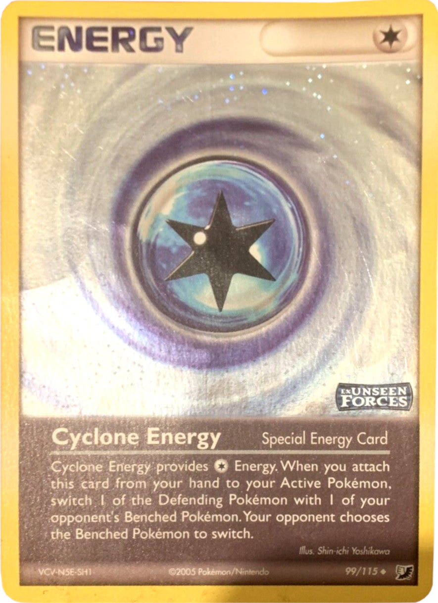 Cyclone Energy (99/115) (Stamped) [EX: Unseen Forces] | Clutch Gaming