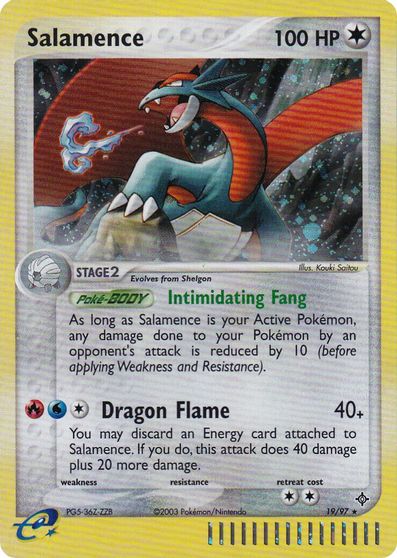 Salamence (19/97) (League Promo 2004) [League & Championship Cards] | Clutch Gaming