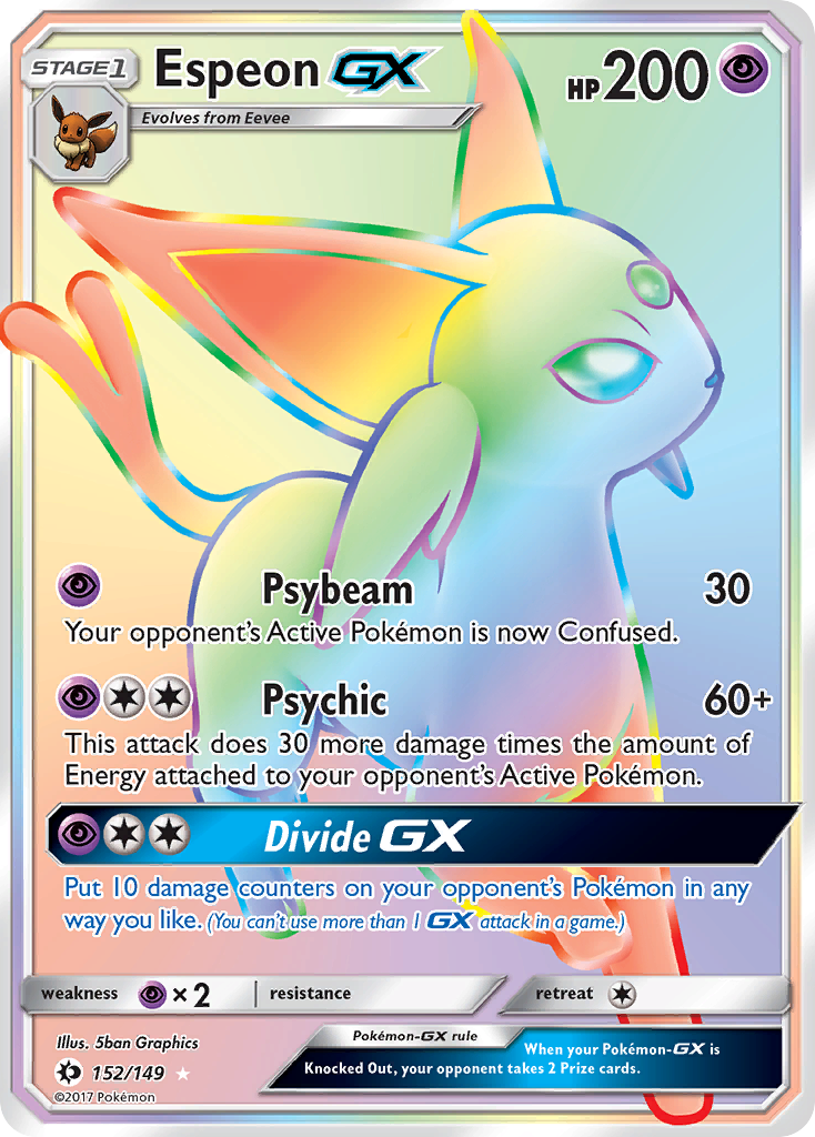 Espeon GX (152/149) [Sun & Moon: Base Set] | Clutch Gaming