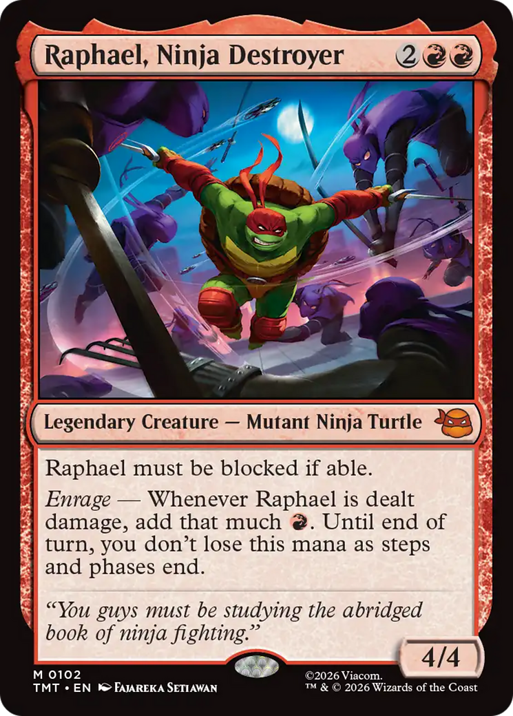 Raphael, Ninja Destroyer [Teenage Mutant Ninja Turtles] | Clutch Gaming