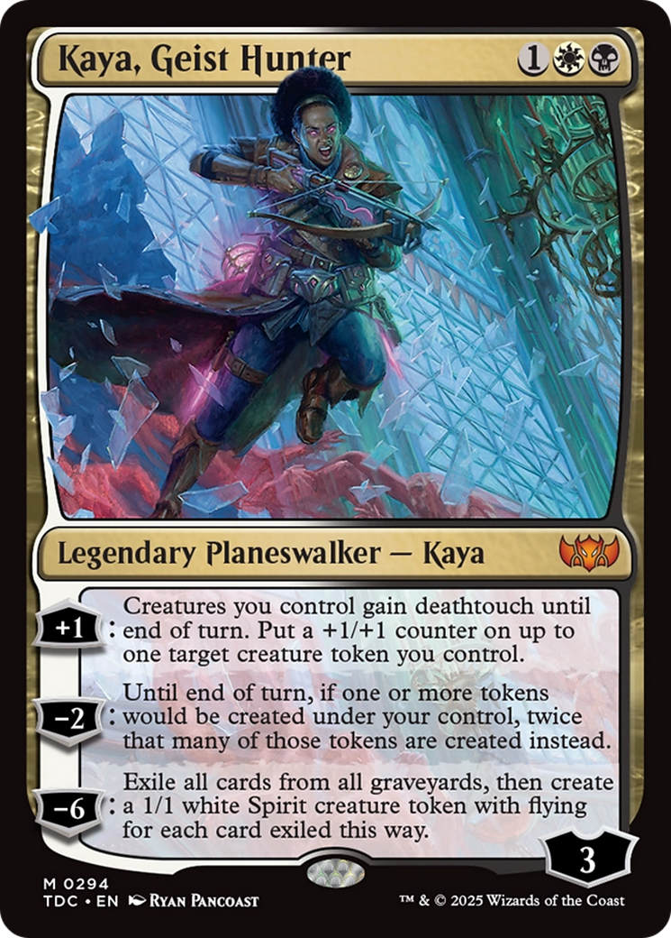 Kaya, Geist Hunter [Tarkir: Dragonstorm Commander] | Clutch Gaming