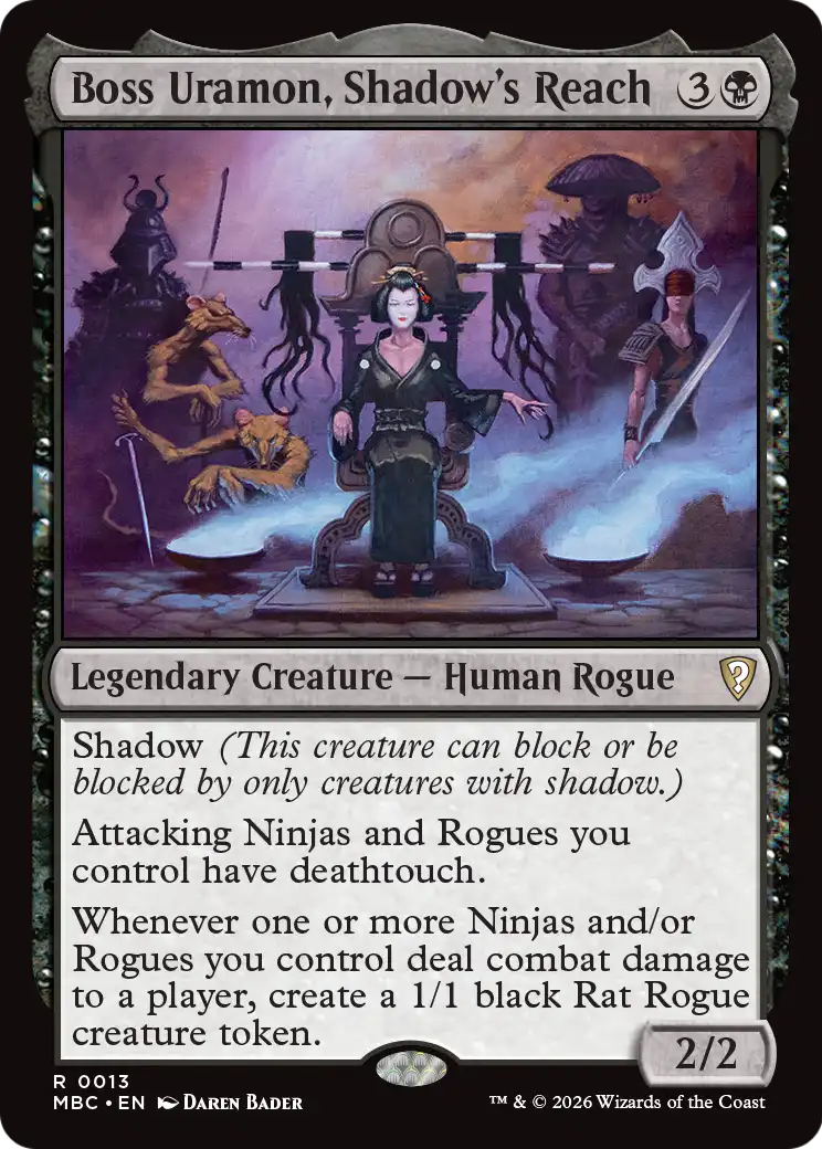 Boss Uramon, Shadow's Reach [Mystery Booster: Commander Edition] | Clutch Gaming