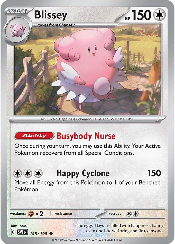 Blissey (145/198) [Scarlet & Violet: Base Set] | Clutch Gaming