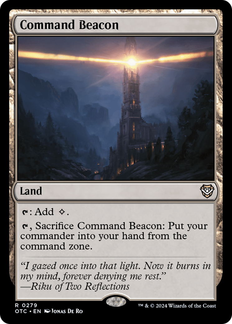 Command Beacon [Outlaws of Thunder Junction Commander] | Clutch Gaming