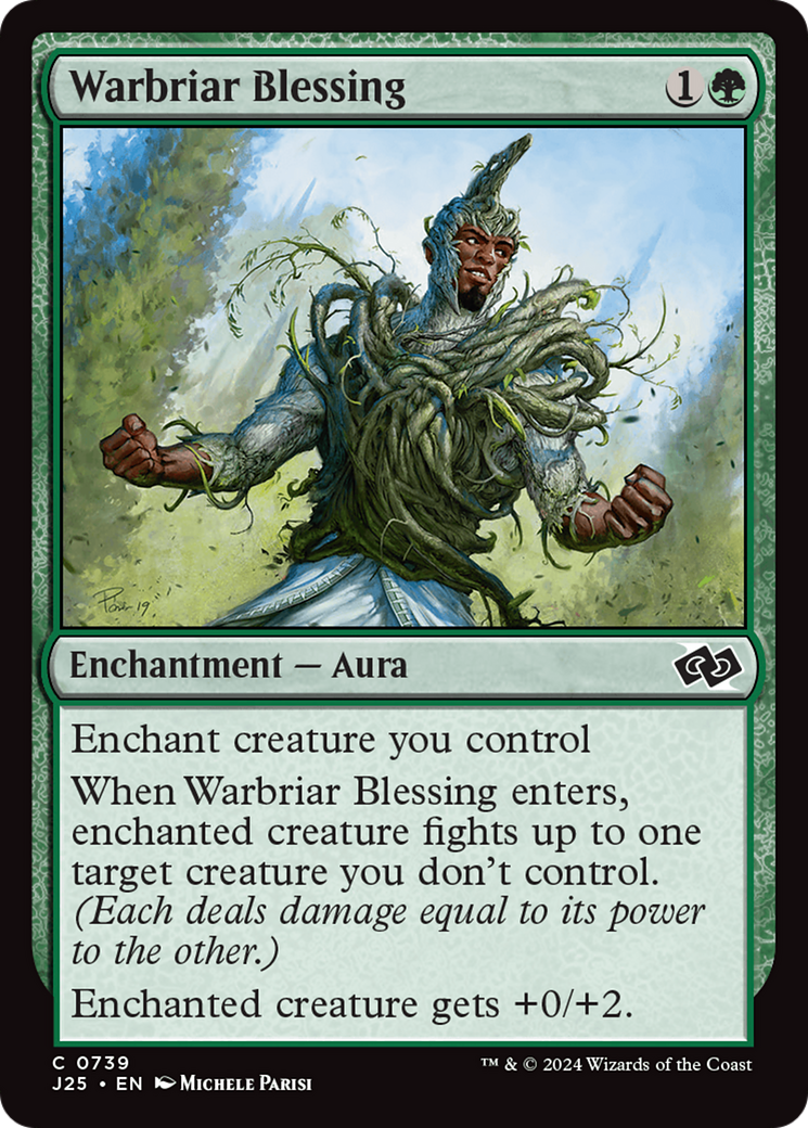 Warbriar Blessing [Foundations Jumpstart] | Clutch Gaming