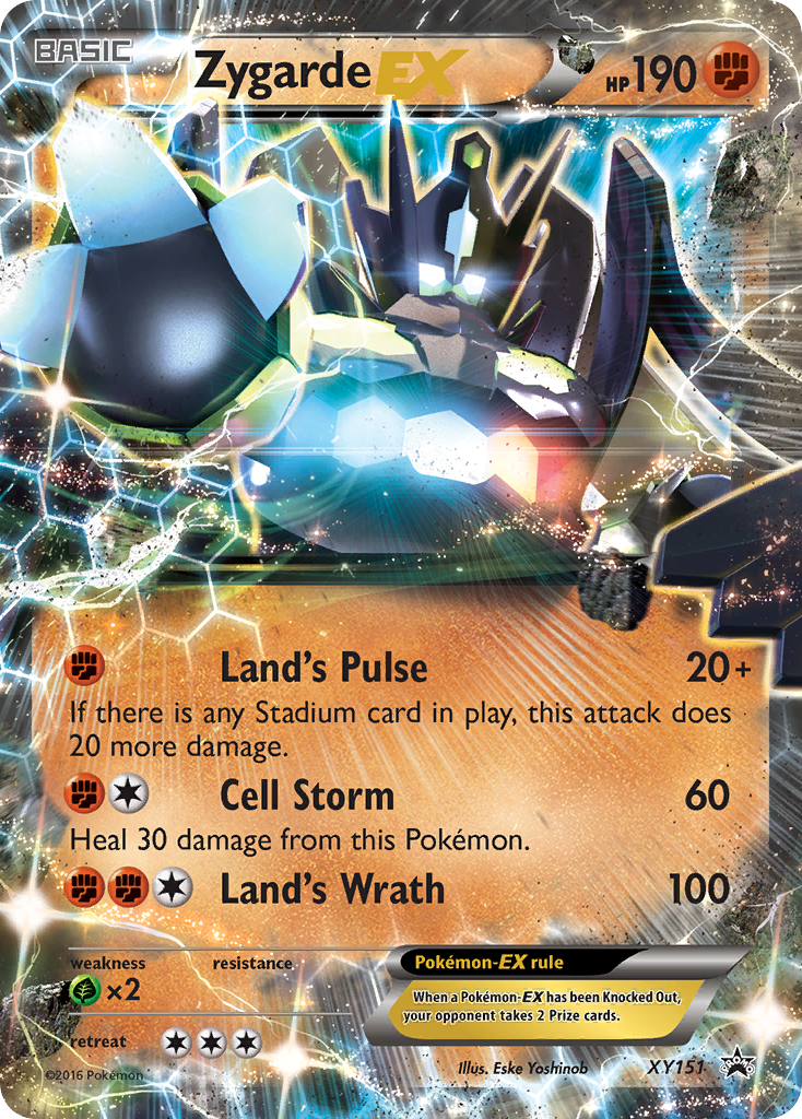 Zygarde EX (XY151) [XY: Black Star Promos] | Clutch Gaming